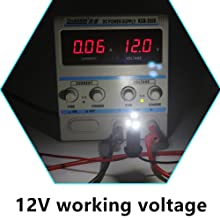 194 ऑटोमोटिव एलईडी लाइट बल्ब 6500K वेज T10 SMD 5050 चिप्स 7