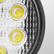 ट्रक एसयूवी के लिए 27W स्पॉट एलईडी ऑफ रोड लाइट्स सुपर ब्राइट ड्राइविंग फॉग लाइट 3