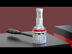 सुपर पावर 10000LM 45W कार एलईडी हेडलाइट P13 PSX26W H4 H7 H11 360° अराउंड कॉपर ट्यूब कूलिंग के साथ