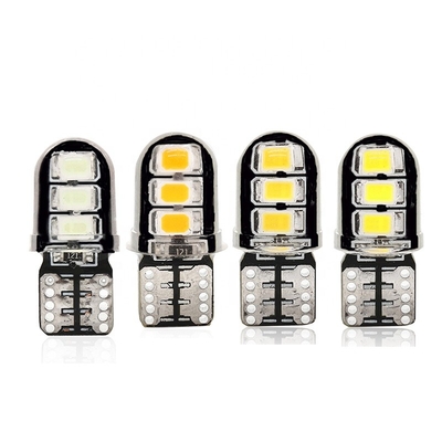 T10 कार एलईडी चौड़ाई कार साइड मार्कर लाइट 2835 6smd DC12V 194 W5W