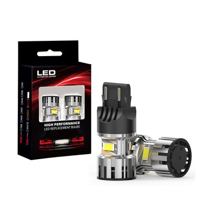 खरीदें Halogen Size CB10 CANBUS Error Free 7443 T20 W21/5W LED Brake Lights With 2800LM 28W for Car LED Bulb Lights online manufacture