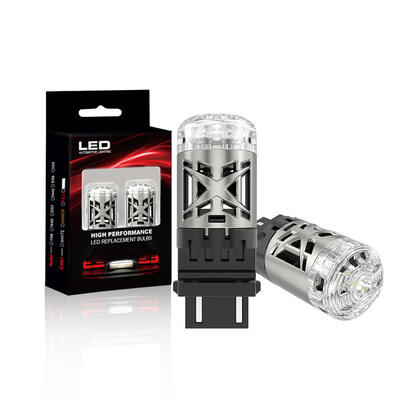 खरीदें Newest Innovative 3157 LED Car Light Bulbs 3156 BA15S 1600LM 12V 24V for Car Brake Stop Signal Reverse With 7035 Chip online manufacture