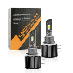 कार हलोजन एलईडी हेड लाइट के लिए ODM Faros Focos Luc H15 LED हेडलाइट बल्ब 8000Lm