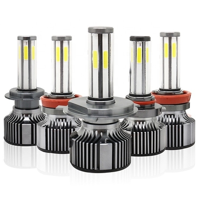 COB 6 साइड्स 360 डिग्री LED N6 कार हेडलाइट्स बल्ब H1 H3 H4 H7 9005 9006