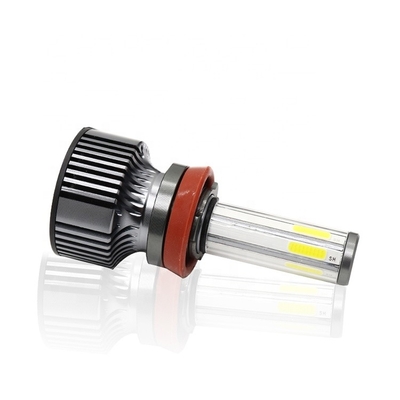 COB 6 साइड्स 360 डिग्री LED N6 कार हेडलाइट्स बल्ब H1 H3 H4 H7 9005 9006