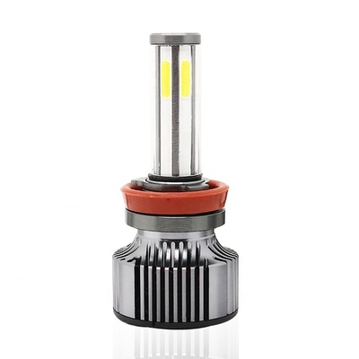 COB 6 साइड्स 360 डिग्री LED N6 कार हेडलाइट्स बल्ब H1 H3 H4 H7 9005 9006