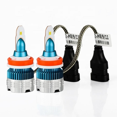 H1 H3 H4 H7 H8 H11 9005 9006 LED कार हेडलाइट बल्ब MI2 व्हाइट लाइट