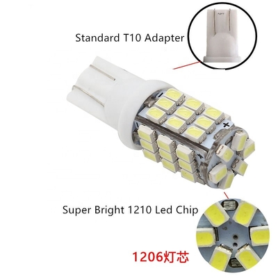 आंतरिक T10 3014 42SDM कार हेडलाइट्स बल्ब 12v चौड़ाई लैंप के अंदर