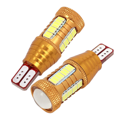 12v 4014 32smd क्री T10 इंटीरियर लाइट कैनबस ऑटोमोटिव एलईडी लाइट बल्ब व्हाइट रिवर्स ब्रेक लाइट्स