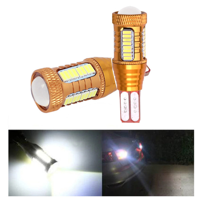 12v 4014 32smd क्री T10 इंटीरियर लाइट कैनबस ऑटोमोटिव एलईडी लाइट बल्ब व्हाइट रिवर्स ब्रेक लाइट्स