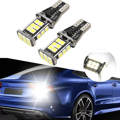 T15 3030 24SMD कैनबस एलईडी हेडलाइट 12V हाइलाइट रिवर्सिंग कार कॉर्नर लाइट
