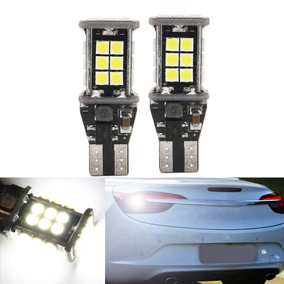 T15 3030 24SMD कैनबस एलईडी हेडलाइट 12V हाइलाइट रिवर्सिंग कार कॉर्नर लाइट