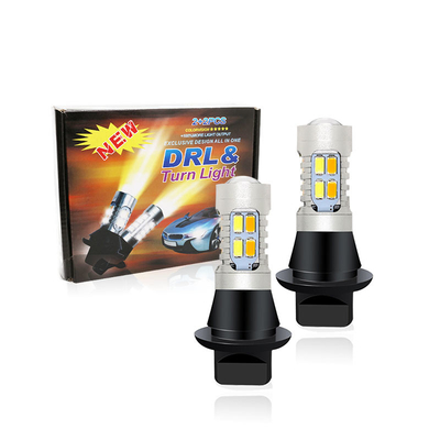 5630 20SMD एलईडी टर्न सिग्नल बल्ब डबल कलर 7440 T20 BA15S 1156 BAU15S