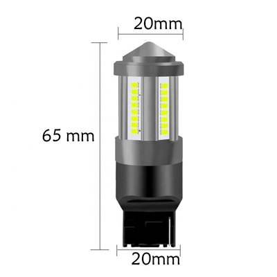 7440 LED ब्रेक टर्न सिग्नल लाइट्स 1156 BA15S BAY15S 2016 40SMD नो एरर डीआरएल 12 वी अलार्म क्लॉक