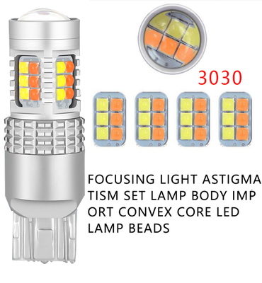 30SMD ऑटो हेड लाइट्स 3030 ब्रेक और टर्न सिग्नल लाइट्स 10W