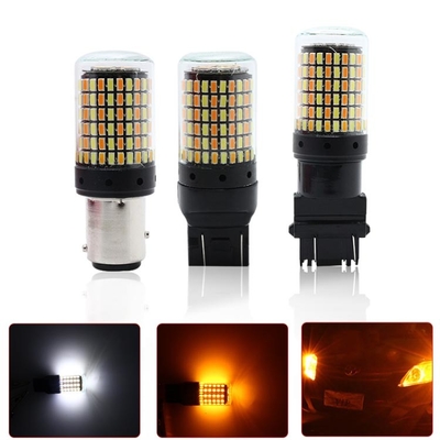 168smd रिवर्सिंग कार टर्न सिग्नल लाइट्स 12v यूनिवर्सल एलईडी फॉग लाइट्स 30w