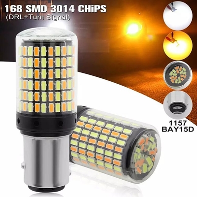 168smd रिवर्सिंग कार टर्न सिग्नल लाइट्स 12v यूनिवर्सल एलईडी फॉग लाइट्स 30w