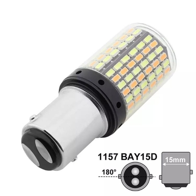 168smd रिवर्सिंग कार टर्न सिग्नल लाइट्स 12v यूनिवर्सल एलईडी फॉग लाइट्स 30w