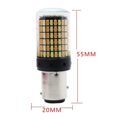 168smd रिवर्सिंग कार टर्न सिग्नल लाइट्स 12v यूनिवर्सल एलईडी फॉग लाइट्स 30w