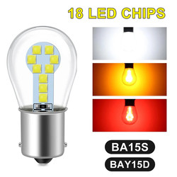 1156 BA15S LED 1157 BAY15D LED ब्रेक टर्न सिग्नल लाइट्स सिंगल / डुअल कॉन्टैक्ट बायोनेट