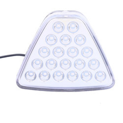 1000lm संशोधित पायलट कार लाइट्स RGB रिमोट वार्निंग फ्लैश टेल लाइट 2835 LED चिप