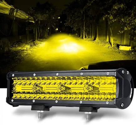 6 डी रिफ्लेक्टर ऑफ रोड एलईडी लाइट बार 4x4 12V 24V सिंगल रो ऑटोमोटिव एलईडी लाइट बार