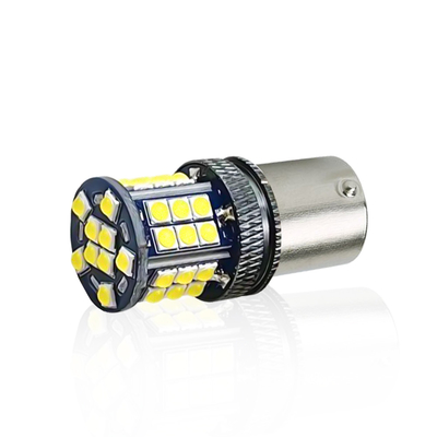 एल्यूमीनियम मिश्र धातु एलईडी मोड़ संकेत संकेतकों 3030 39 SMD 12v 1156 BA15S 1157 BAY15D T20 T25 कार मोड़ संकेत
