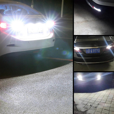 1157 BAY15D एलईडी P21/5W 1156 BA15S P21W एलईडी बल्ब 9 SMD 3030 R5W R10W कार रिवर्स लाइट ब्रेक टेल लैंप