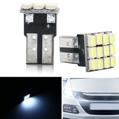 पावर 9W एलईडी लाइट बल्ब वाटरप्रूफ IP67 360 डिग्री ऑटोमोटिव लाइट 12v T10 12SMD 1206 3020 रीडिंग लाइट लाइसेंस प्लेट