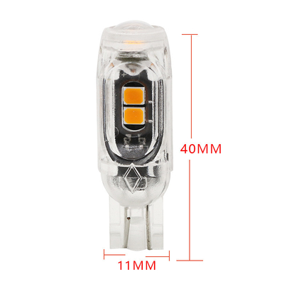 360 डिग्री एलईडी लाइट बल्ब ऑटोमोटिव लाइसेंस प्लेट लाइट T10 2835 3030 5smd एलईडी हाइलाइट 5W5 गैर ध्रुवीय छोटी चौड़ाई दीपक